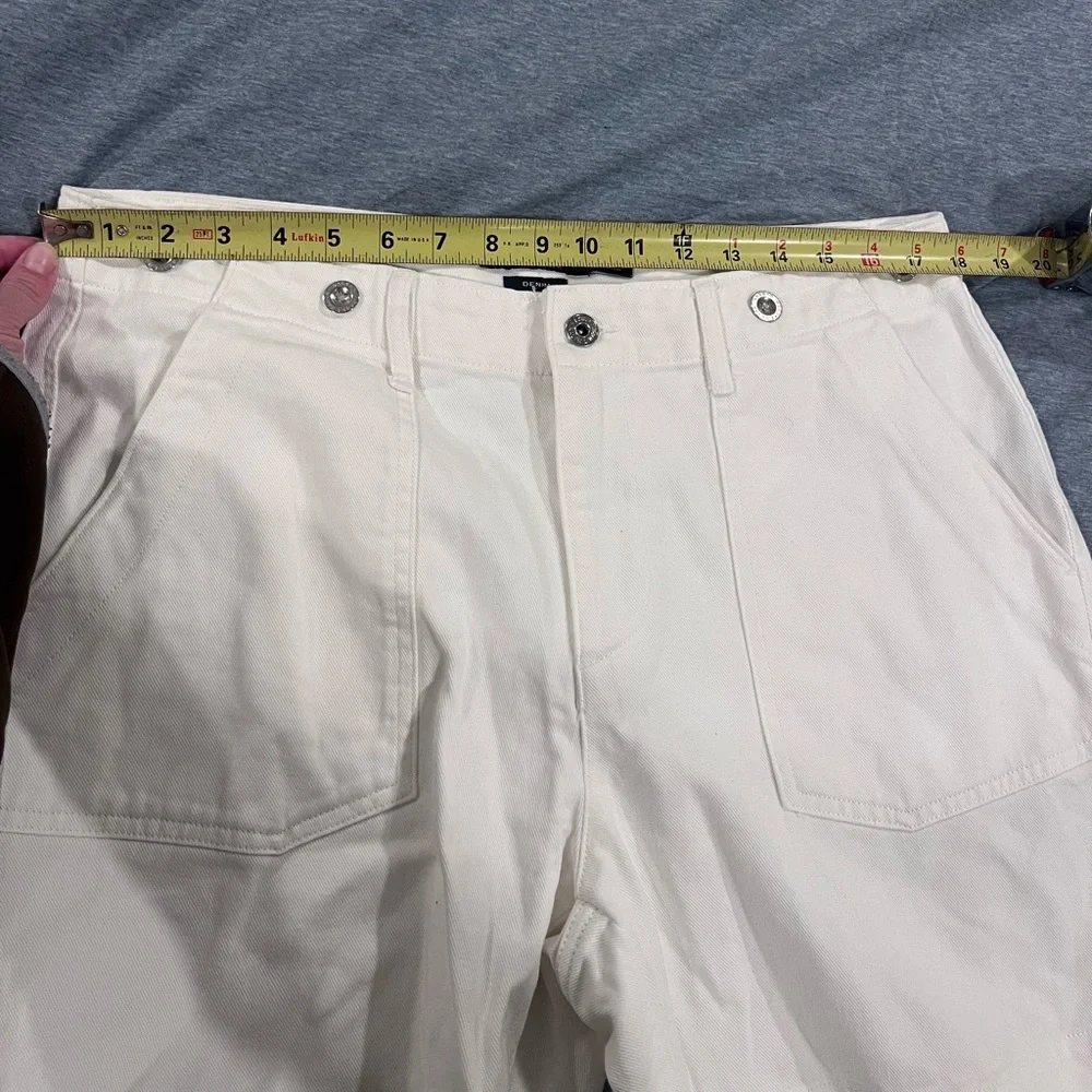 Ralph Lauren Women's High Waist Shorts - Pure White - Picture 3 of 3